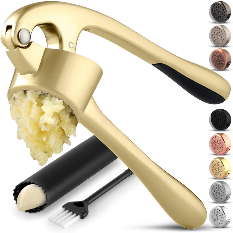 Large Premium Garlic Press Set