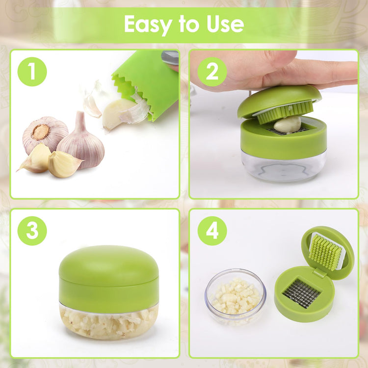 2Pcs Garlic Presses (2 Count)