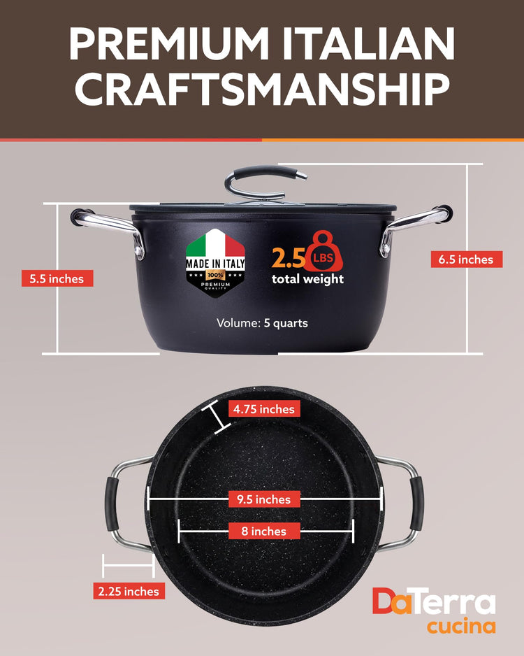 Nonstick Ceramic Dutch Oven Pot w