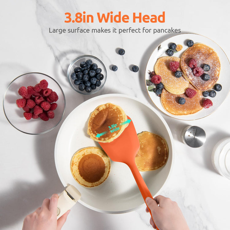 Silicone Turner Spatula Set of 2 (2 Count)