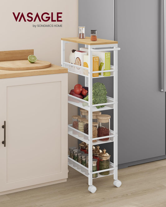 Slim Rolling Cart