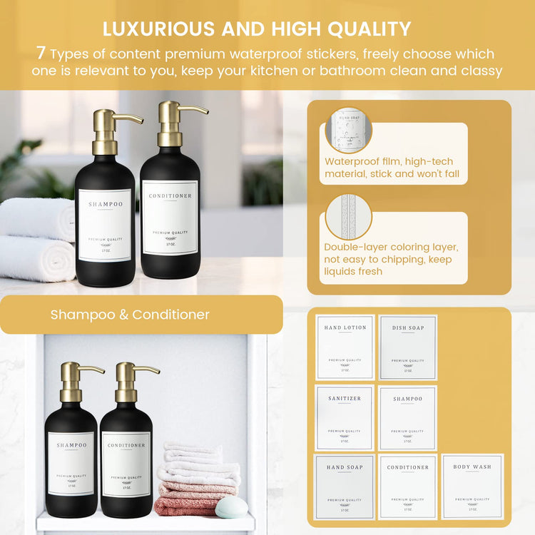Glass Soap Dispenser for Kitchen