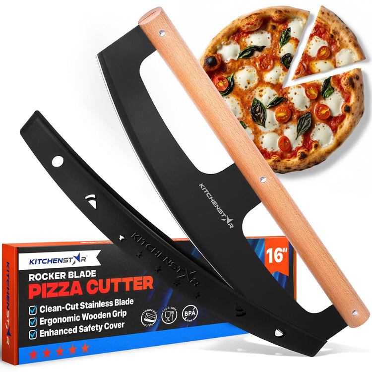 16 Inch Pizza Cutter Rocker Blade