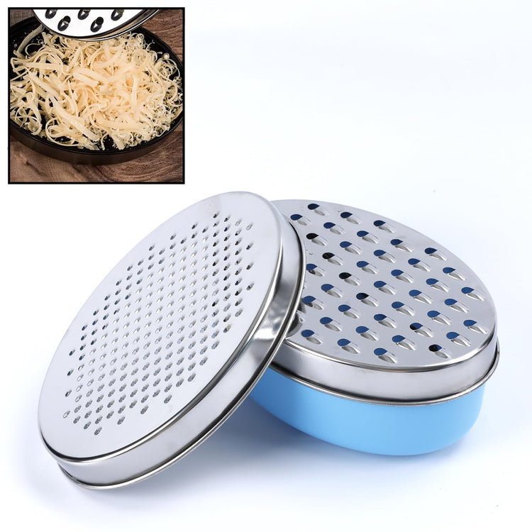 Cheese Grater Citrus Lemon Zester with Food Storage Container & Lid