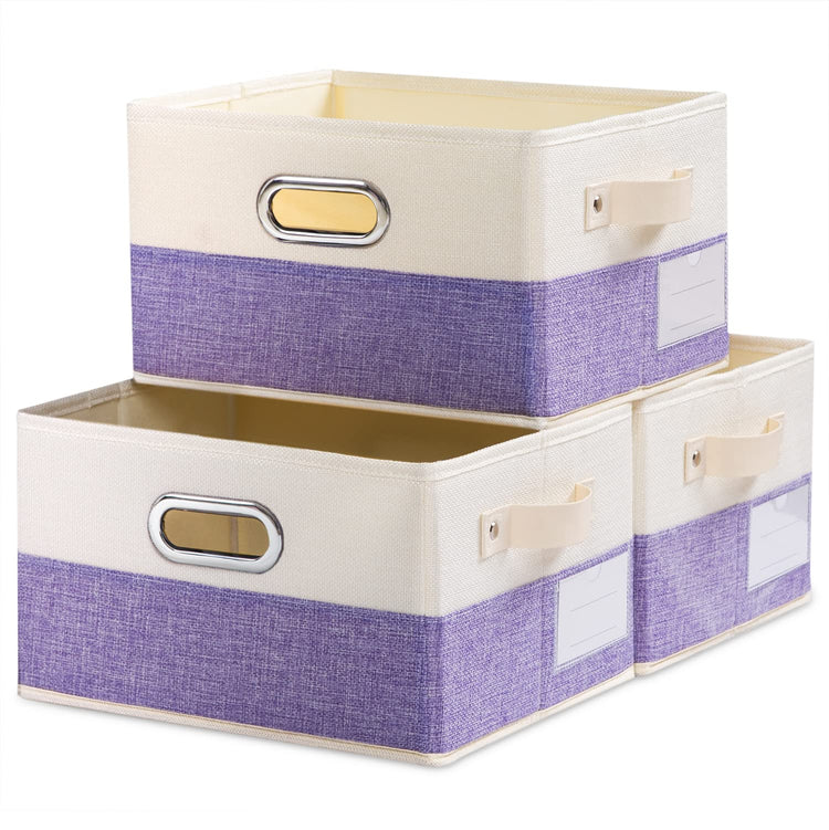 Fodable Storage Bins for Closet [3 (3 Count)