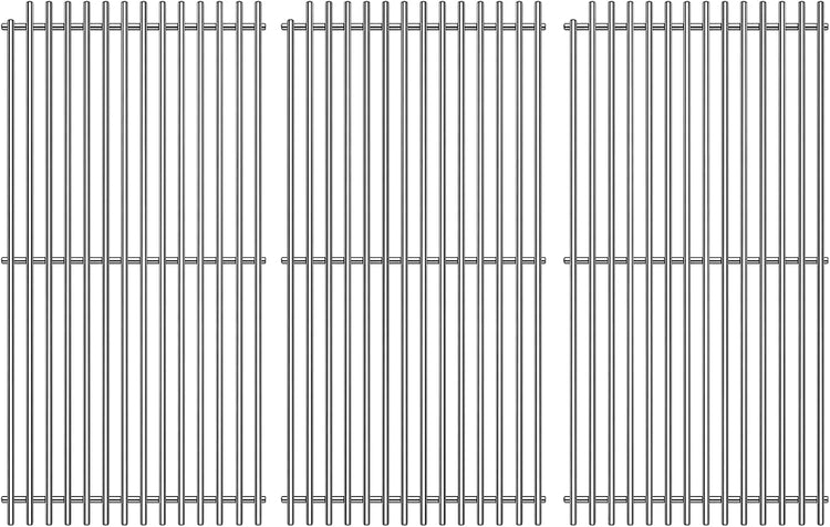 20-1/2" Stainless Steel Cooking Grates Replacement Parts for DCS 24“, 36”, 48“ Series Grill grids 36ABQ 36ABQAR 36ABQR 36BQAR 36BQR 36DBQ 48DBQAR 48DBQR Gas Grill 3pack