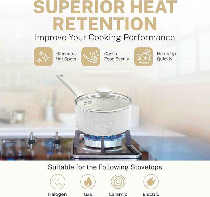 Granitestone 20 Pc Pots and Pans Set Non Stick Cookware Set with Steamer, Cooking Utensils and Pad Protectors, Stay Cool Handles, Oven and Dishwasher Safe