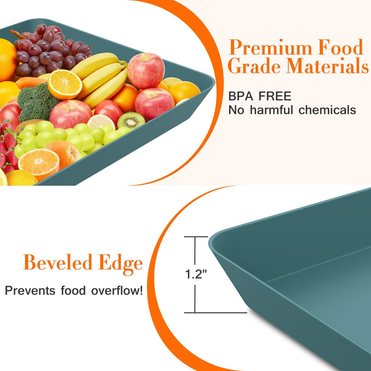 6 pcs Serving Tray for Entertaining
