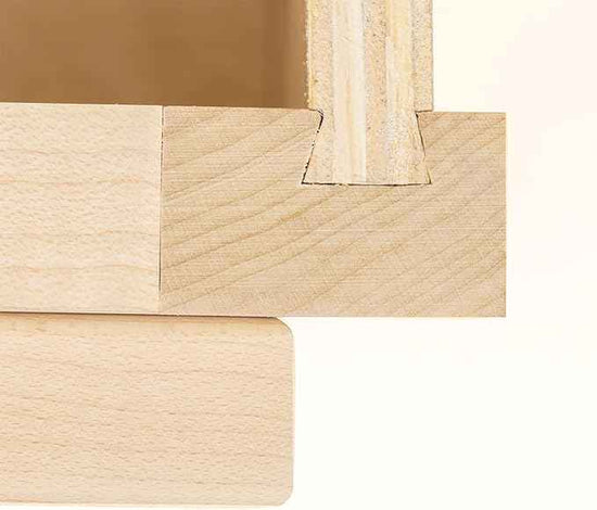 Quicklock RTA (Ready-to-Assemble) 42" Tall Wall Kitchen Cabinets - Shaker Style | 100% Hardwood | Made in America | Soft Close Hardware (Raw Maple, 12" D x 21" W x 42" H)
