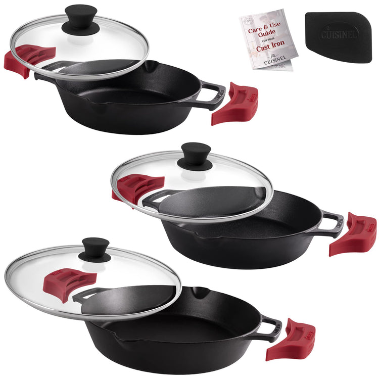 Cast Iron Skillet Set
