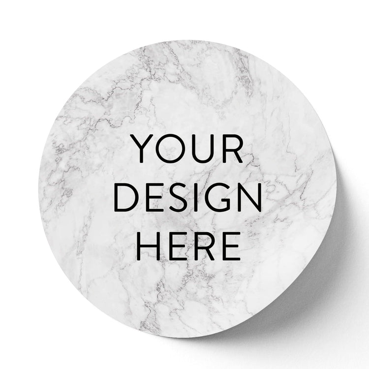 100 Custom Vinyl Stickers (100 Count)