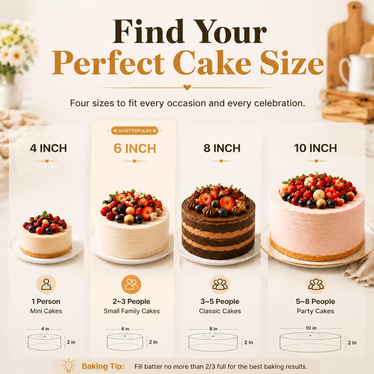 6 Inch Round Cake Pan