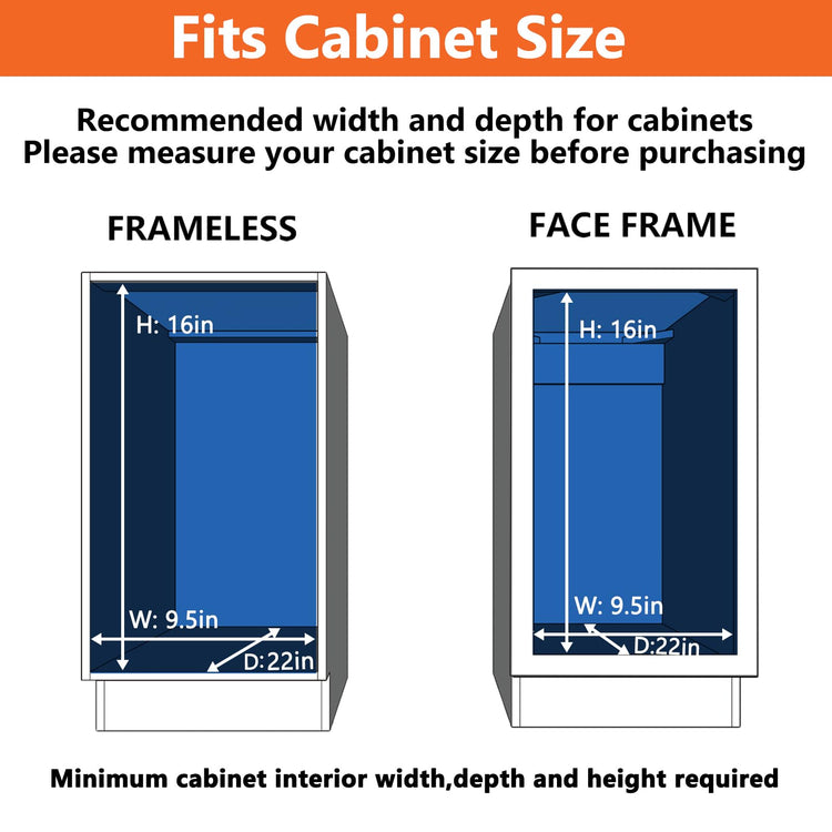 Individual Pull Out Cabinet Organizer