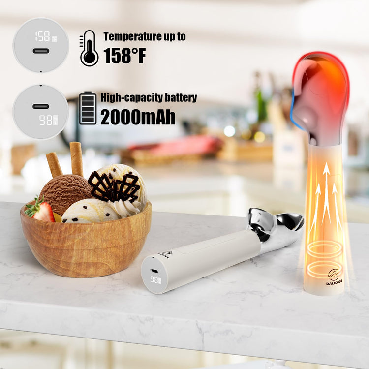 Heated Ice Cream Scoop