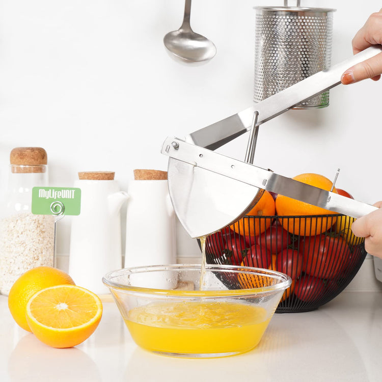 Potato Ricer Stainless Steel Potato Masher & Squeezer