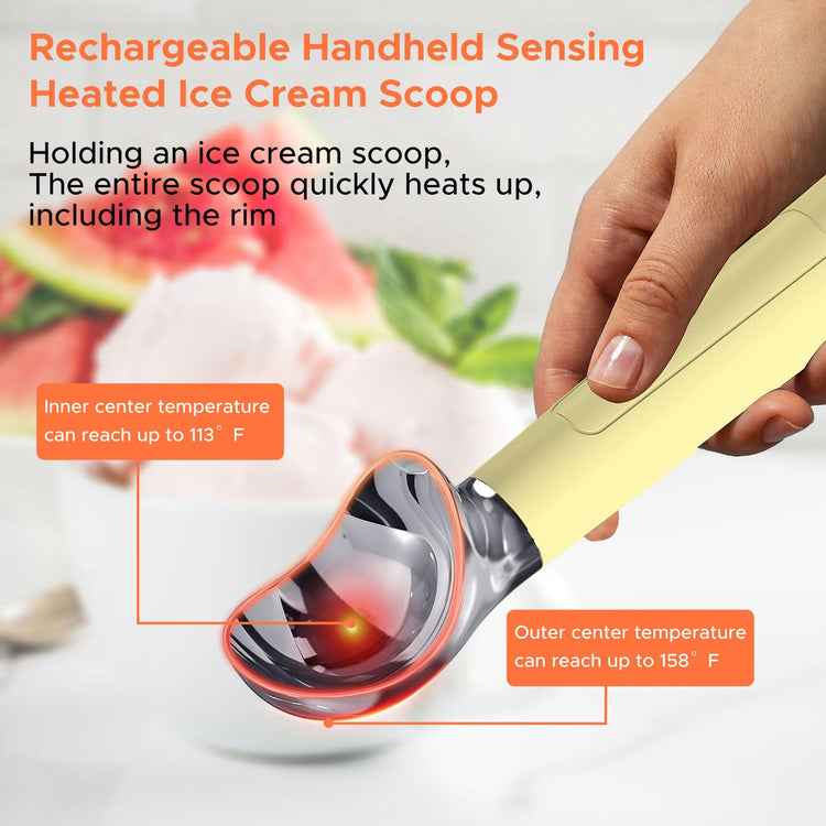 Heated Ice Cream Scoop