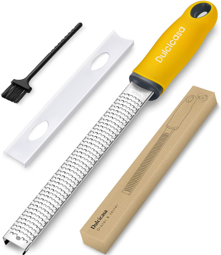 Professional Stainless Steel Lemon Zester & Grater