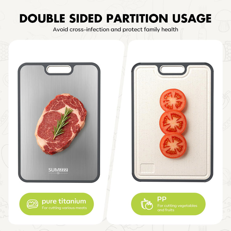Titanium Cutting Board for Kitchen