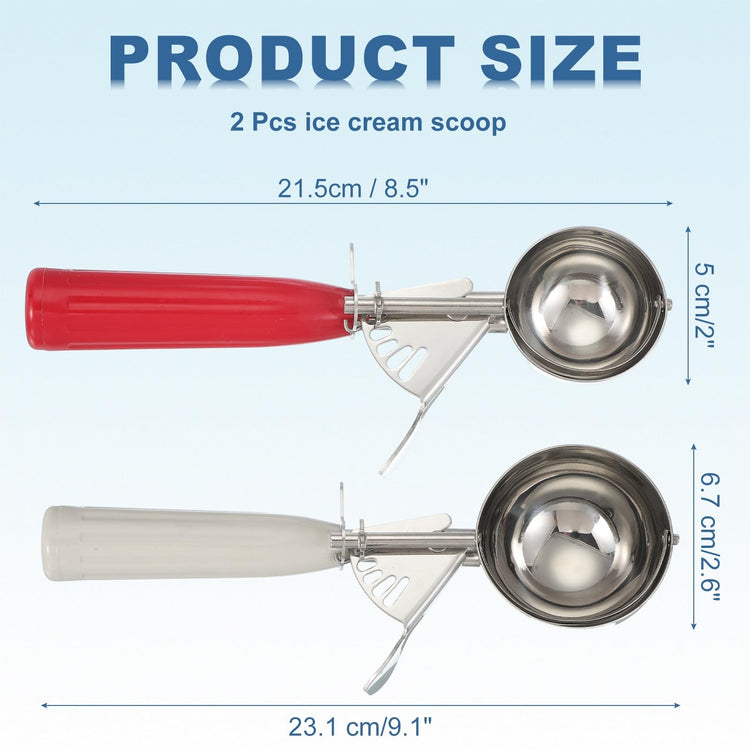 2 Pcs Cookie Scoops