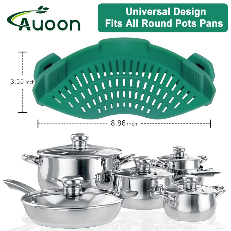 Clip On Strainer Silicone for Pots