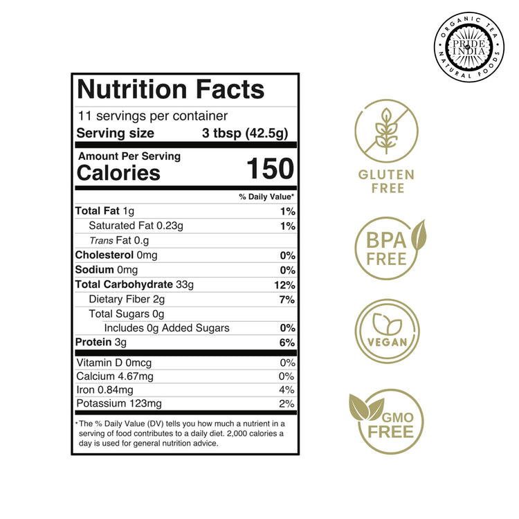 Brown Rice Flour 1 lbs (16 Ounce)