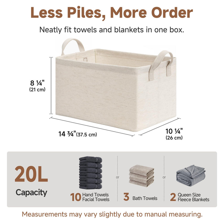 Fabric Storage Bins (2 Count)