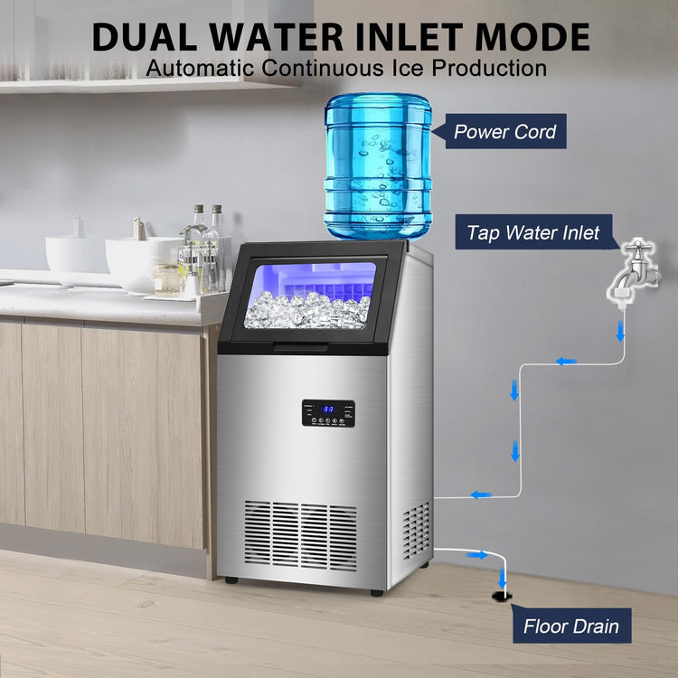 Commercial Ice Maker Machine 140LBS