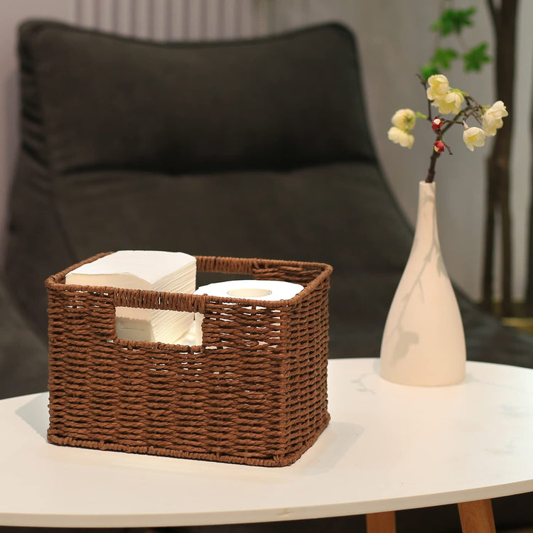 Large Woven Baskets for Storage (3 Count)