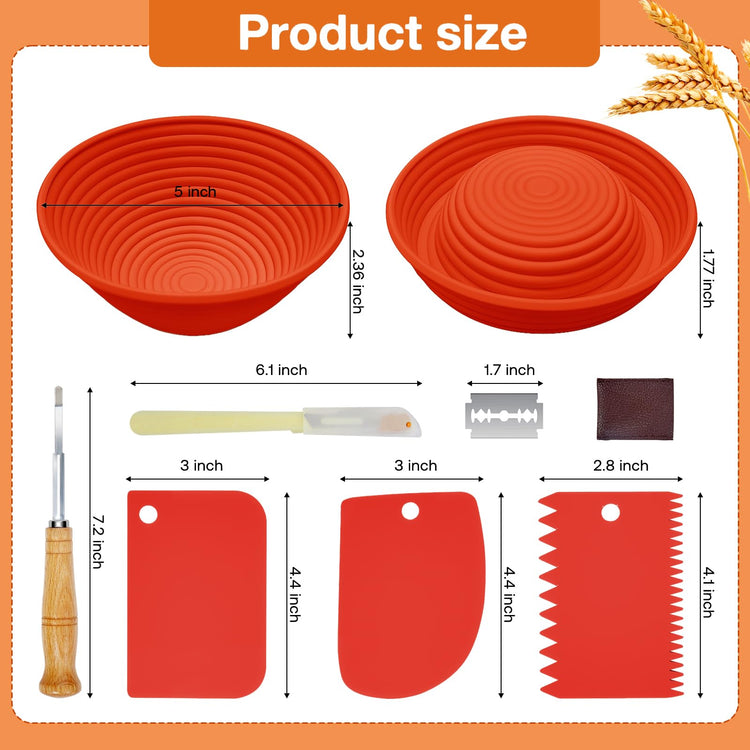 Silicone Banneton (6 Count)
