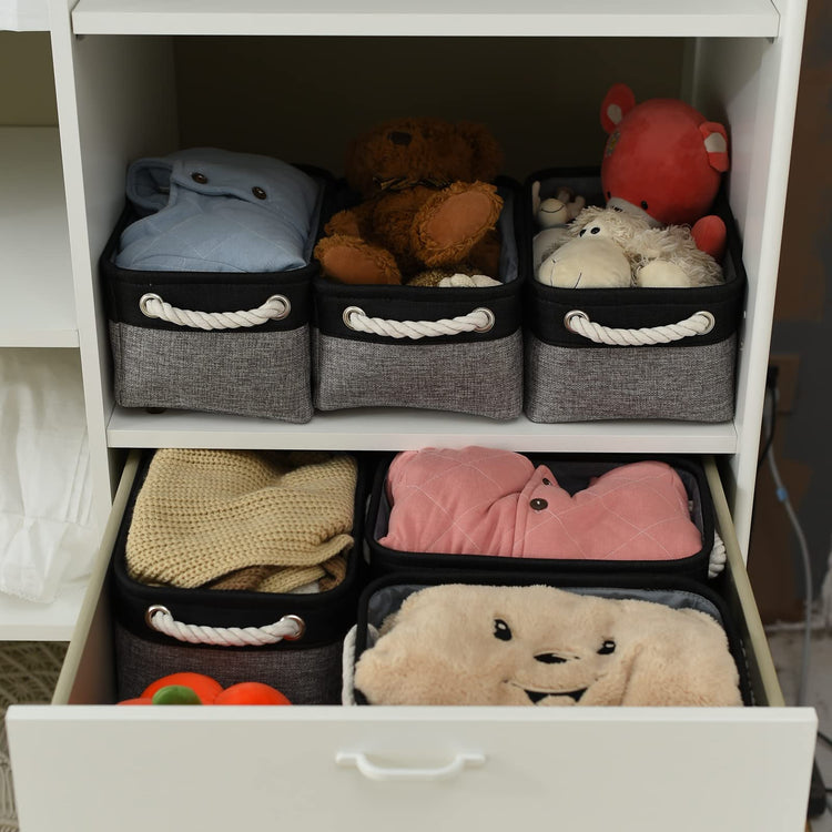 Fabric Storage Cubes (6 Count)