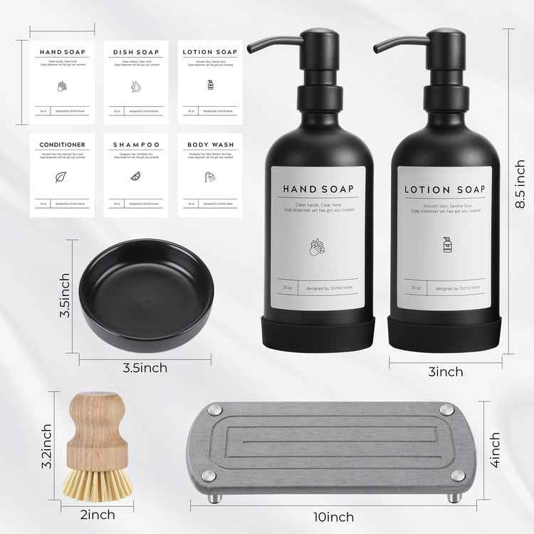 Luxury] Kitchen Soap Dispenser Set