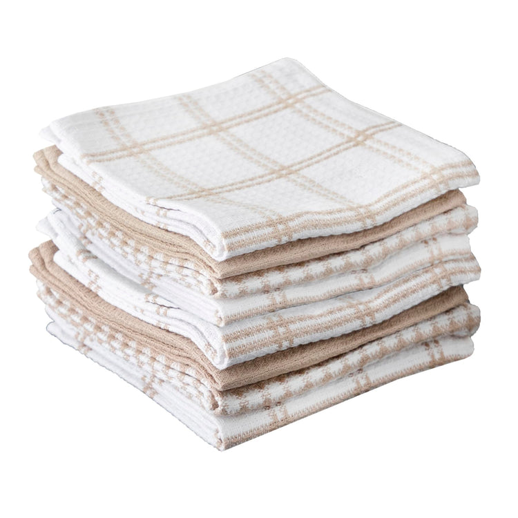 Premium Waffle Dish Cloths (8 Count)