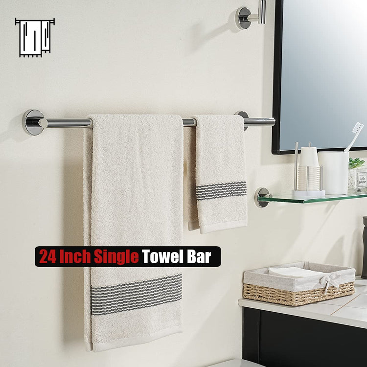 Chrome Towel Bar