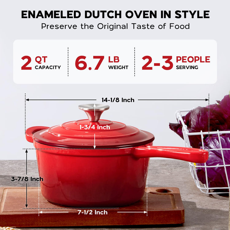 2QT Saucepan with Lid