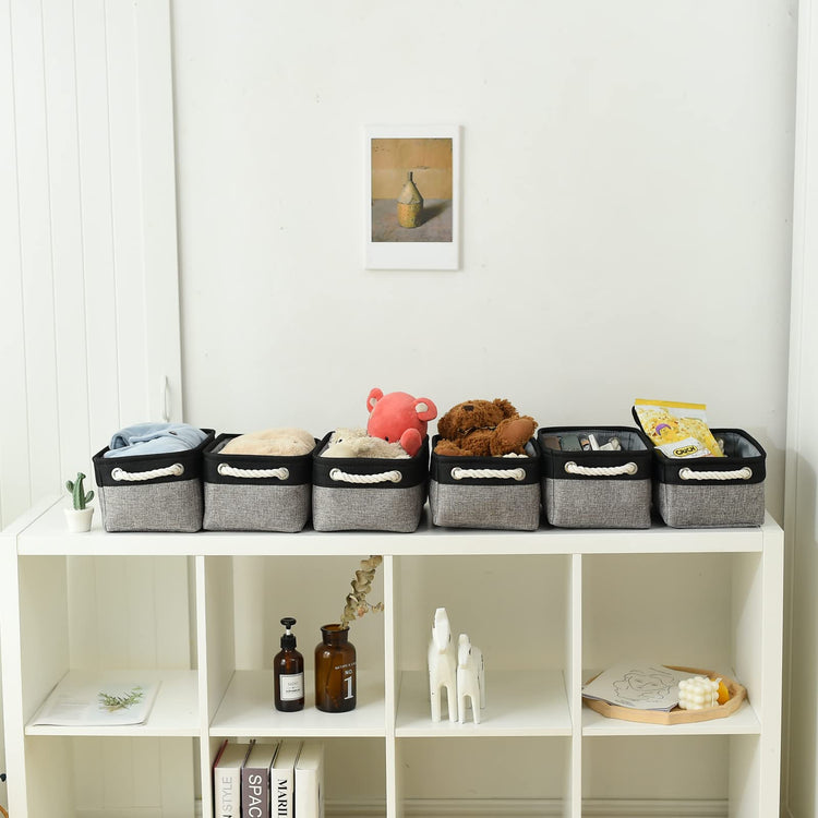 Fabric Storage Cubes (6 Count)