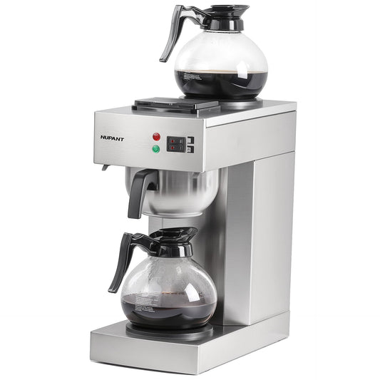 12 Cup Commercial Drip Coffee Maker 1.8L Pour Over Coffee Machines