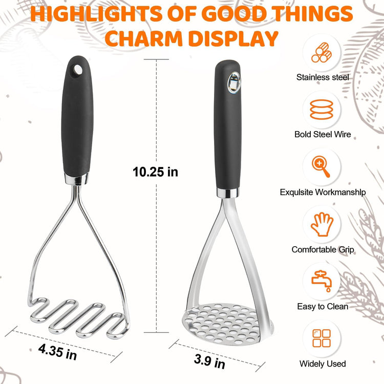 Potato Masher Set of 2 Pieces
