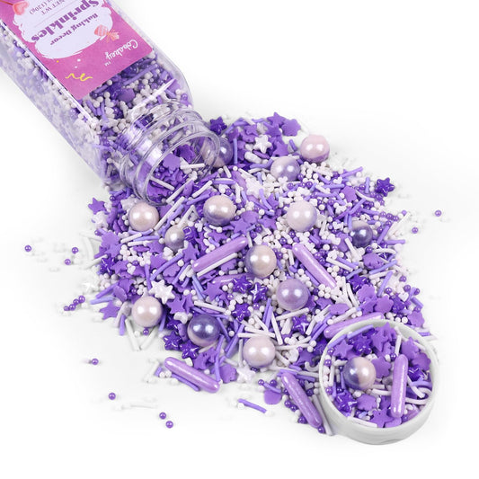 Purple Sprinkles for Cake Decorating 4.23ounce