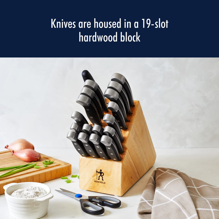 Statement 20 pc Knife Set with Knife Sharpener (20 Count)