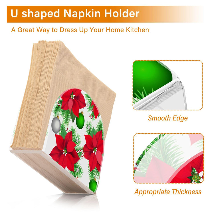 Multi Colored Rhino Napkin Holder for Table Paper Napkins Holder Acrylic Tissue Dispenser Kitchen Dining Room Bathroom Party Car Decor