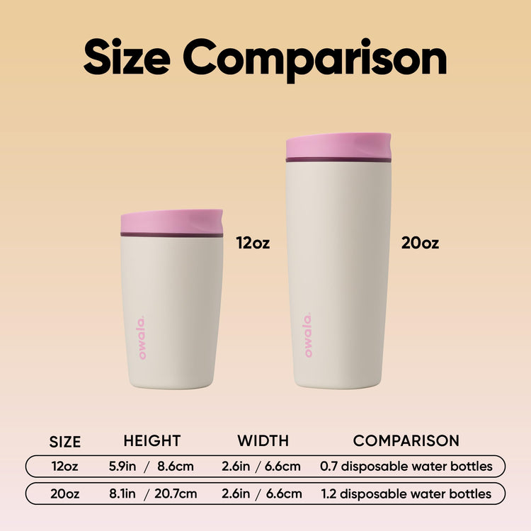 SmoothSip Slider Insulated Stainless Steel Coffee Tumbler