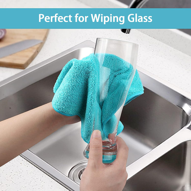 24PK Microfiber Cleaning Cloth (24 Count)
