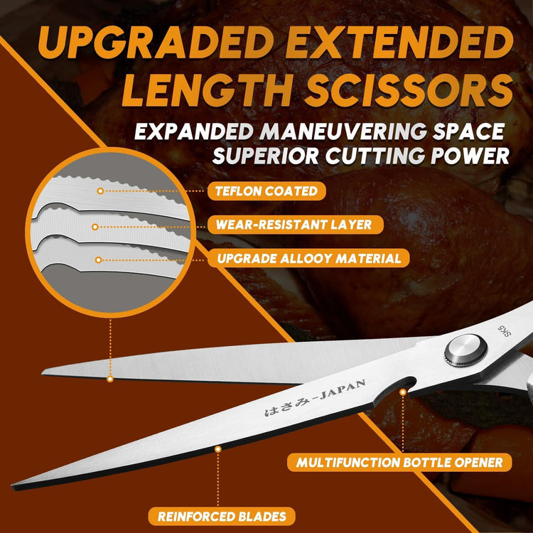 Kitchen Scissors Set Upgraded