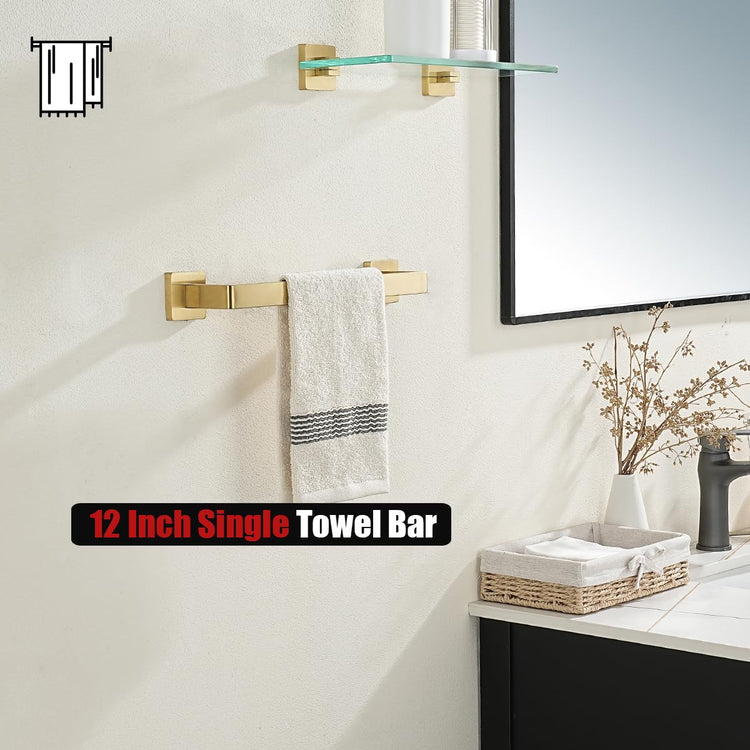 Gold Towel Bar