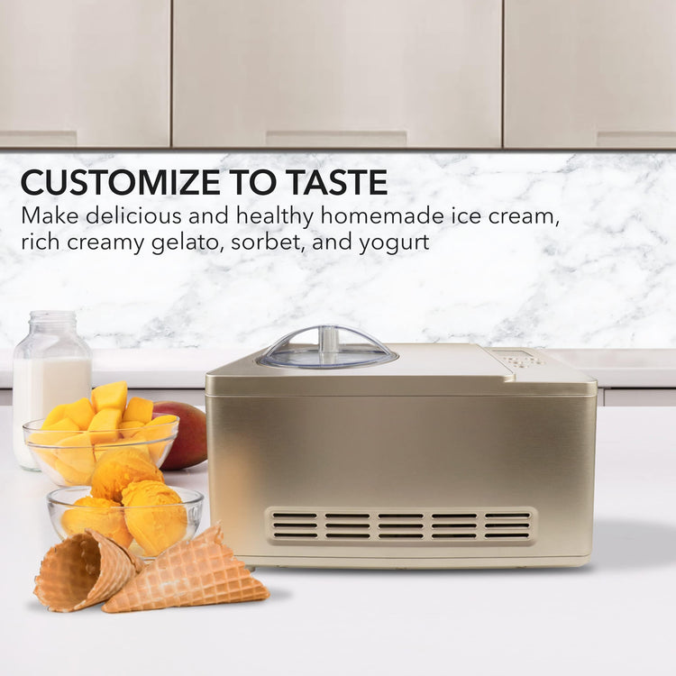 Ice Cream Maker & Yogurt 2 Qt