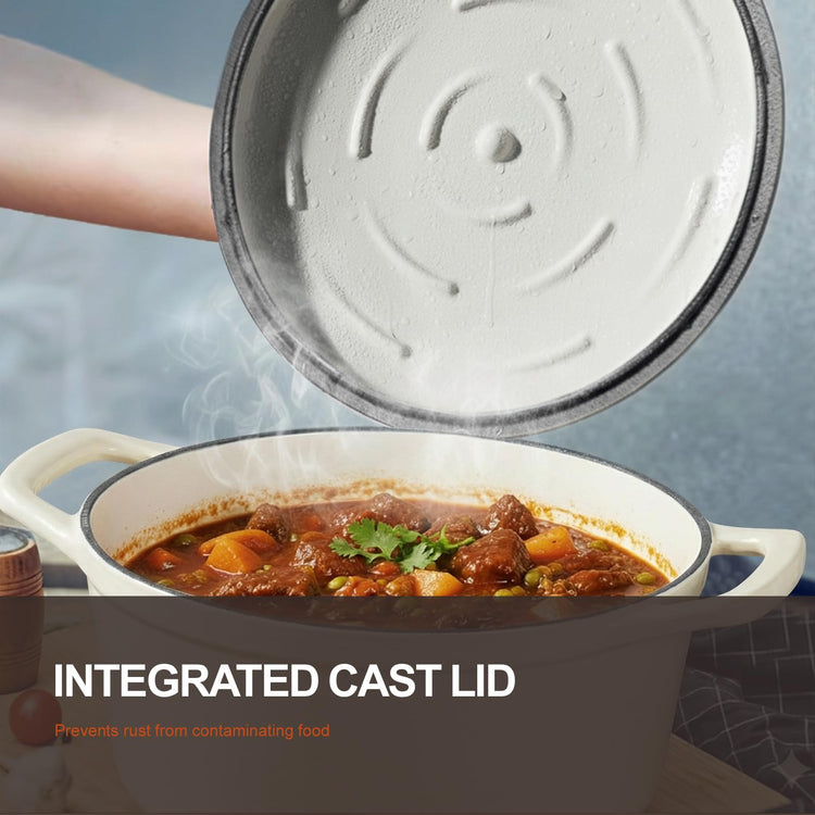 Enameled Cast Iron Dutch Oven