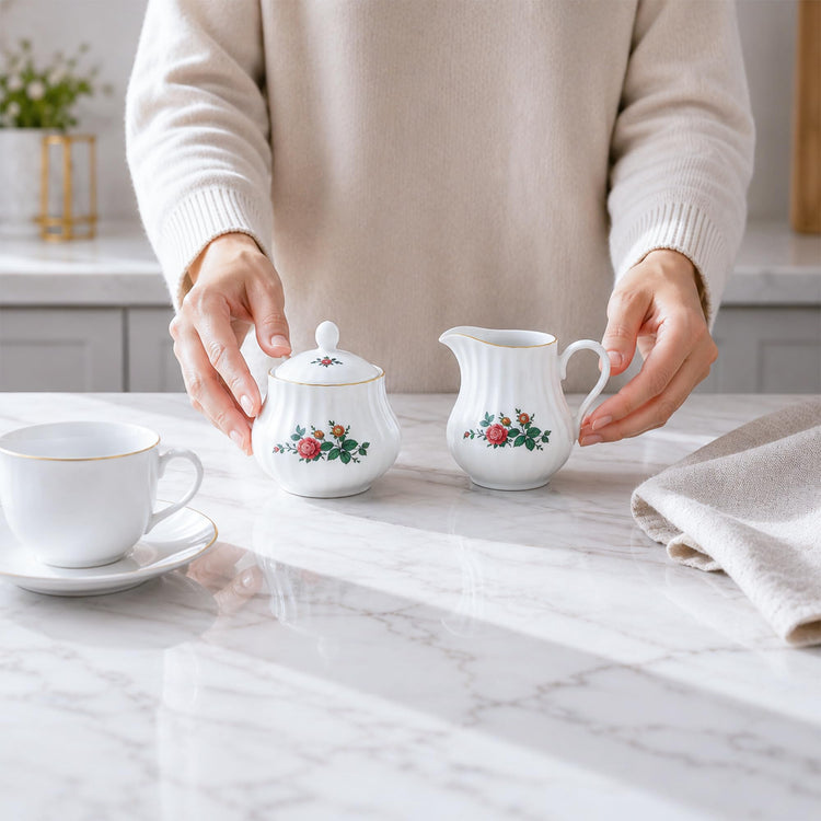 Sugar and Creamer Set