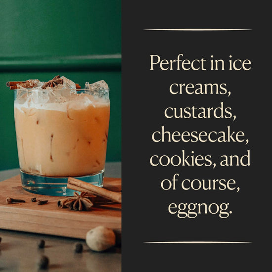 Cook's, Eggnog Flavoring, for Making Eggnog, Baking, Ice Cream, Custard, Cheesecake, and Cookies, 4 oz - Nestoria