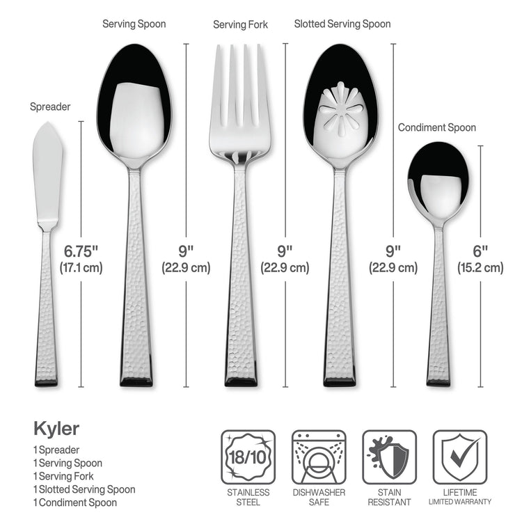 Kyler Flatware Set for 12 (12 Count)