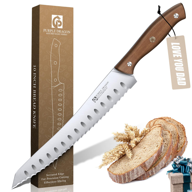 Bread Knife Serrated Knives for Homemade Bread Sourdough